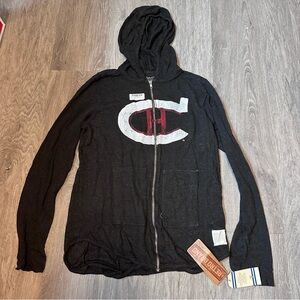Retro Brand Women’s Large Montreal Canadiens Zip-Up Hoodie - NWT!